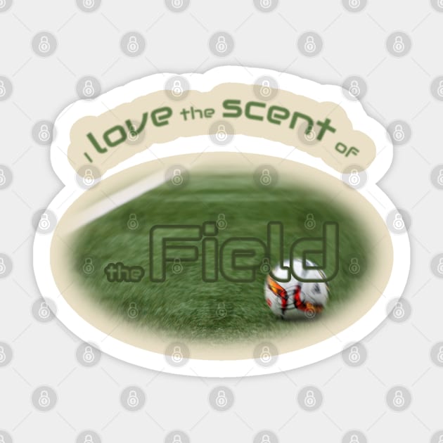 Soccer field Sticker by Cavaleyn Designs